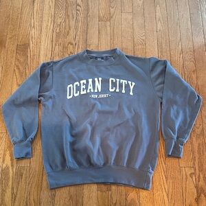 Ocean City NJ logo crewneck sweatshirt size S